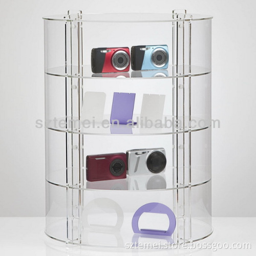 Circular Acrylic Display Case